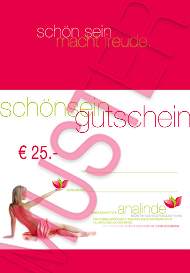 Gutschein € 25.- 